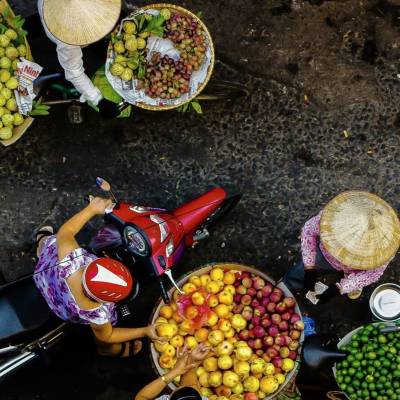 a close up of food on a table