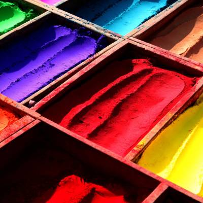 Colour dye powder