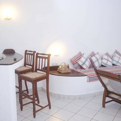 a dining room table