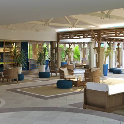 Paradise Cove lobby