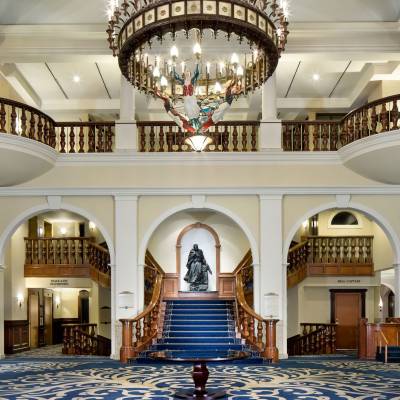 a large room