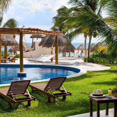 Pool at Excellence Playa Mujeres