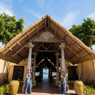 Sands resort & spa entrance
