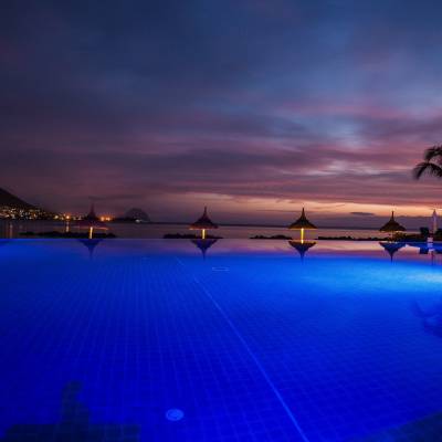 Swimming Pool at Night