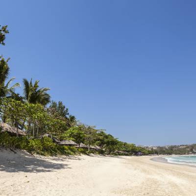 a sandy beach