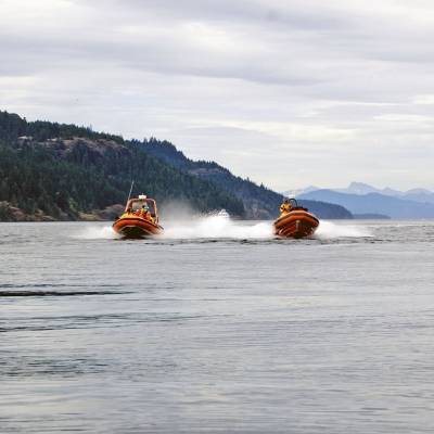 a boat on a body of water