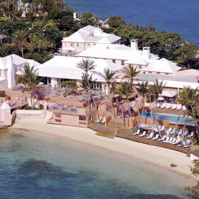 a resort near the water