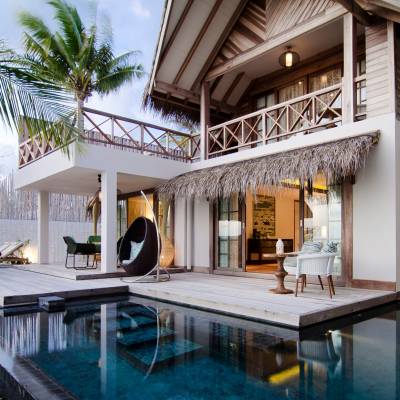 Beach suite with pool