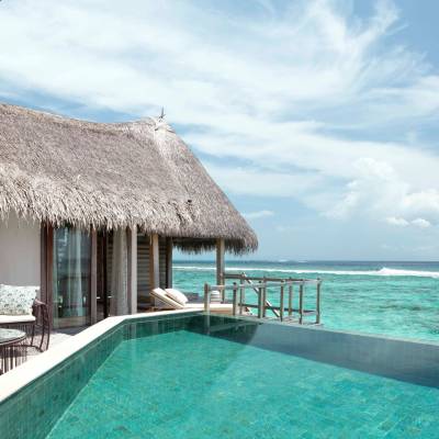 Water villa with pool