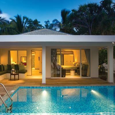 Beach suite with pool