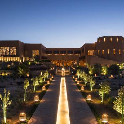 Exterior night view