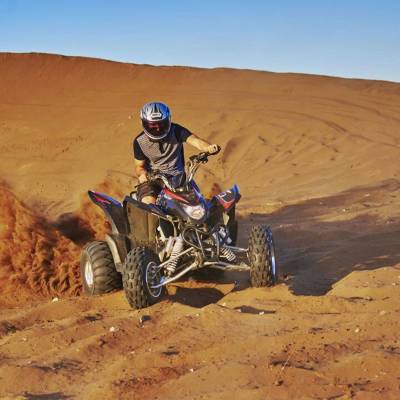 Quadbiking on the Dunes