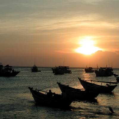 Fishing boats of Phan Thiet