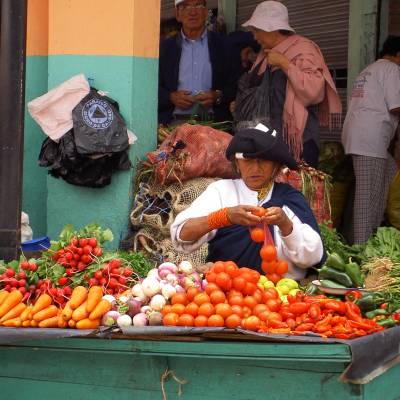 Peruvian fruit stall