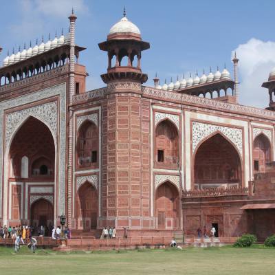 Tomb at Taj, Mahal