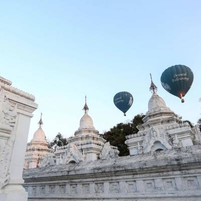 Balloons over Bagan