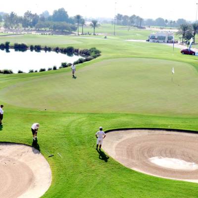 Golf course, Qatar