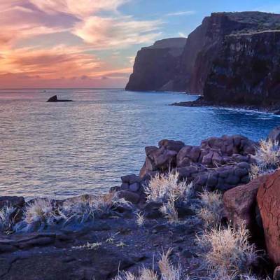 Clifftop sunset