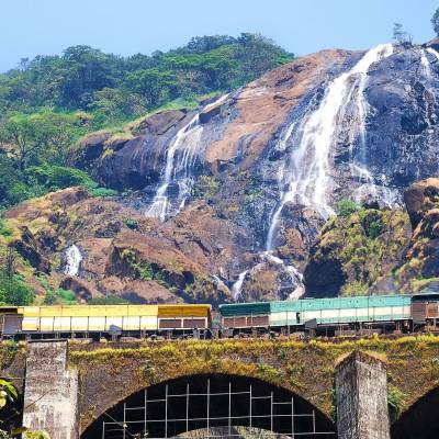 Dudhsagar Waterfall, Goa
