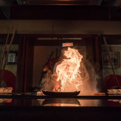 a close up of a fire oven