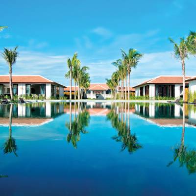 View of the resort