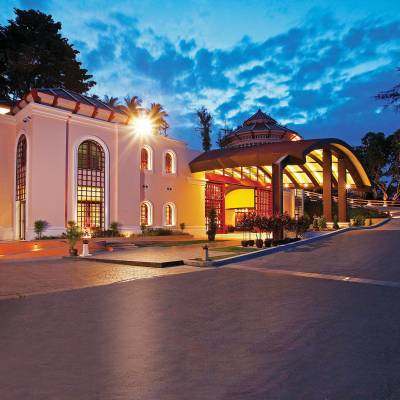 a sign on the side of a road