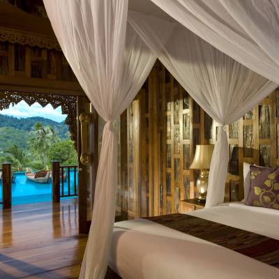 a hotel room