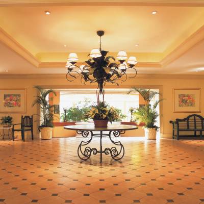 a large room