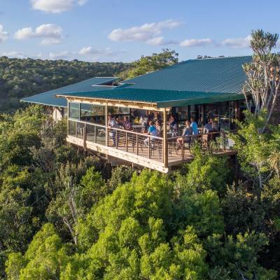 Kariega Main Lodge Viewing Deck