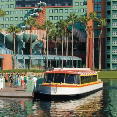 a boat that is floating in the water