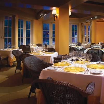 a dining room table