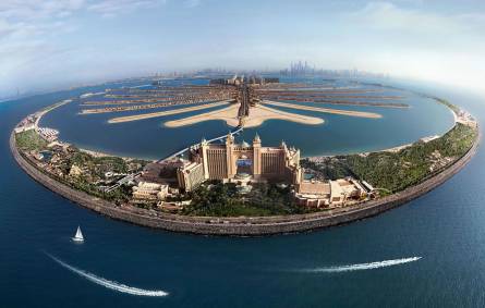 Aerial view of The Palm