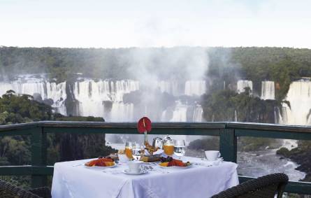 View of Iguazu Falls