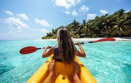 Maldives kayak