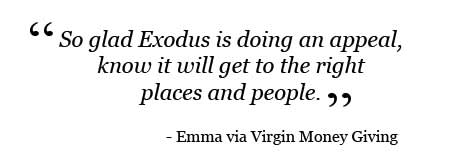 quote from exodus customer