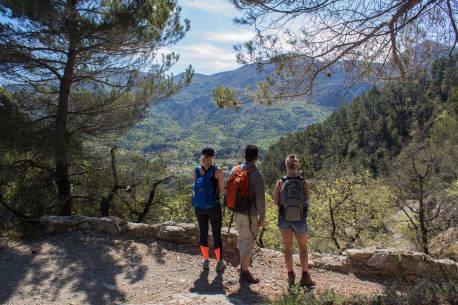 A brief pause walking the French Riviera 