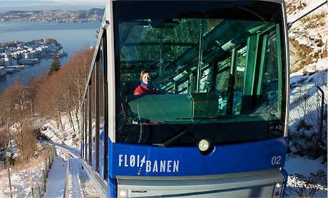 Bergen Funicular Railway, Norway