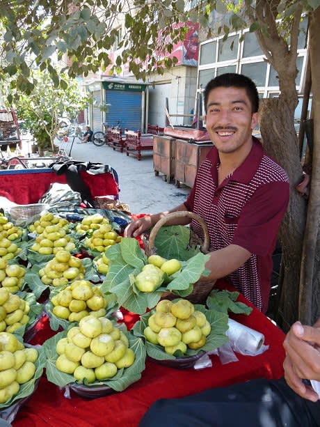 Fig seller, Kashgar