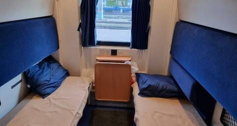 Sleeper train from Tashkent to Almaty