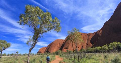 Australien - Northern Territory - uluru - ayers rock - vandring 1