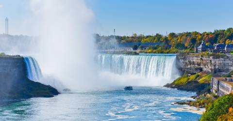 Rejser til Niagara Falls