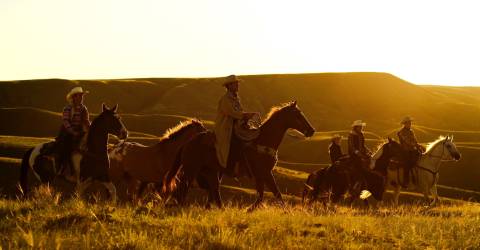 Canada - Saskatchewan - La Reata Lodge - Cowboys_1