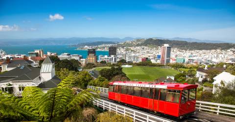 New Zealand - Nordøen - Wellington - Cable car