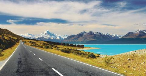 New Zealand - South Iskand - Southern Alps - Mount Cook - Lake Pukaki.jpg