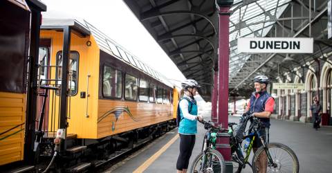 New Zealand - Sydøen - Otago-Central-Rail-Trail - cyklist