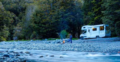 New Zealand - Sydøen - Queenstown - camper