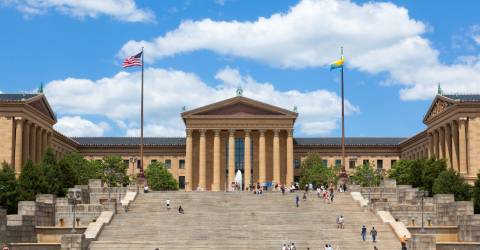 USA - Pennsylvania - Philadelphia - Philadelphia art museum