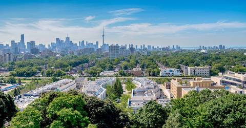 Udsigt over Toronto, Canada