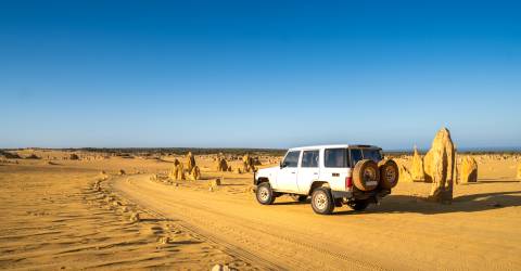 med jeep genom västra australien