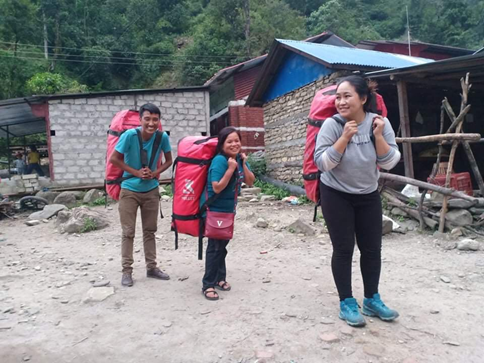 How we supported an epic Freedom Kit Bag delivery in rural Nepal